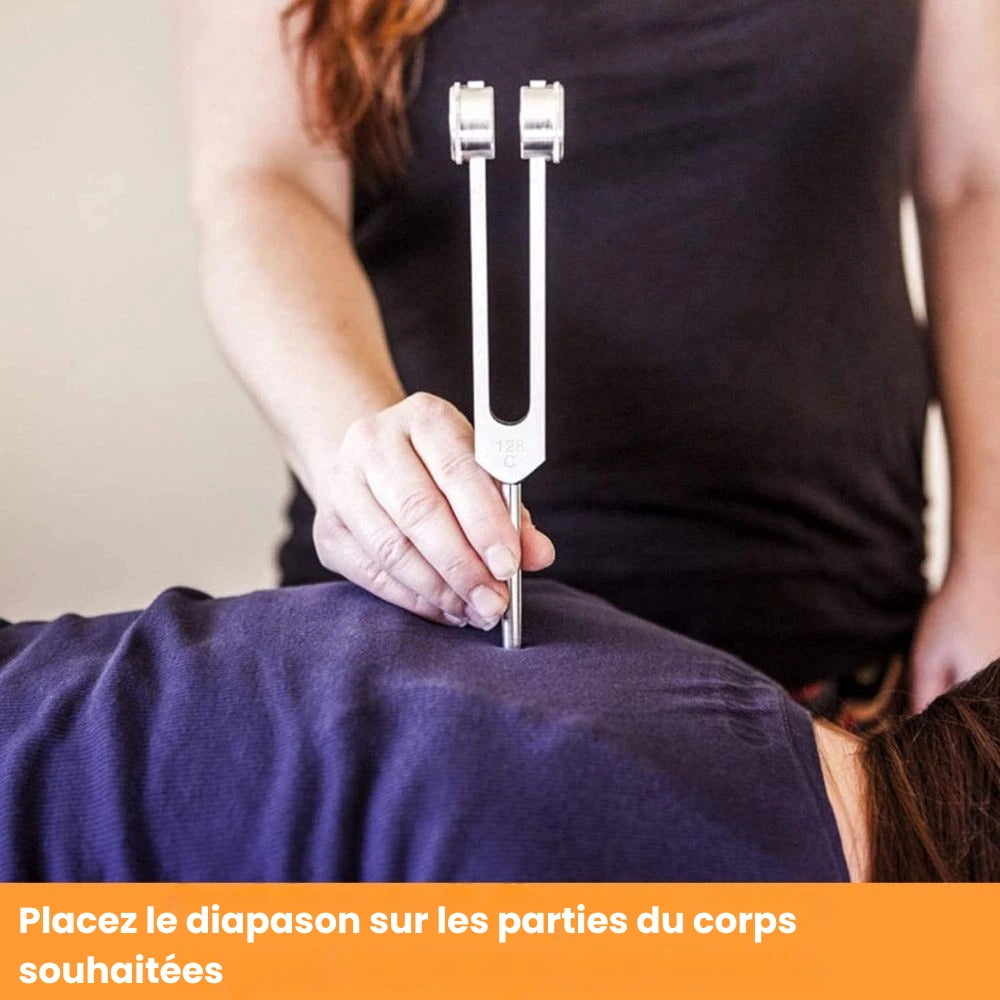 Diapason de guérison à 128 Hz