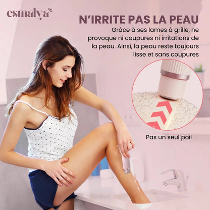 Rasoir doux 2-en-1