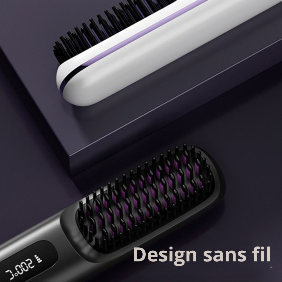 Première brosse intelligente pour cheveux courts