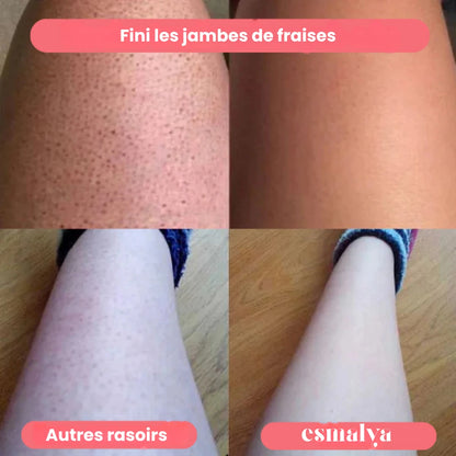 Rasoir doux 2-en-1