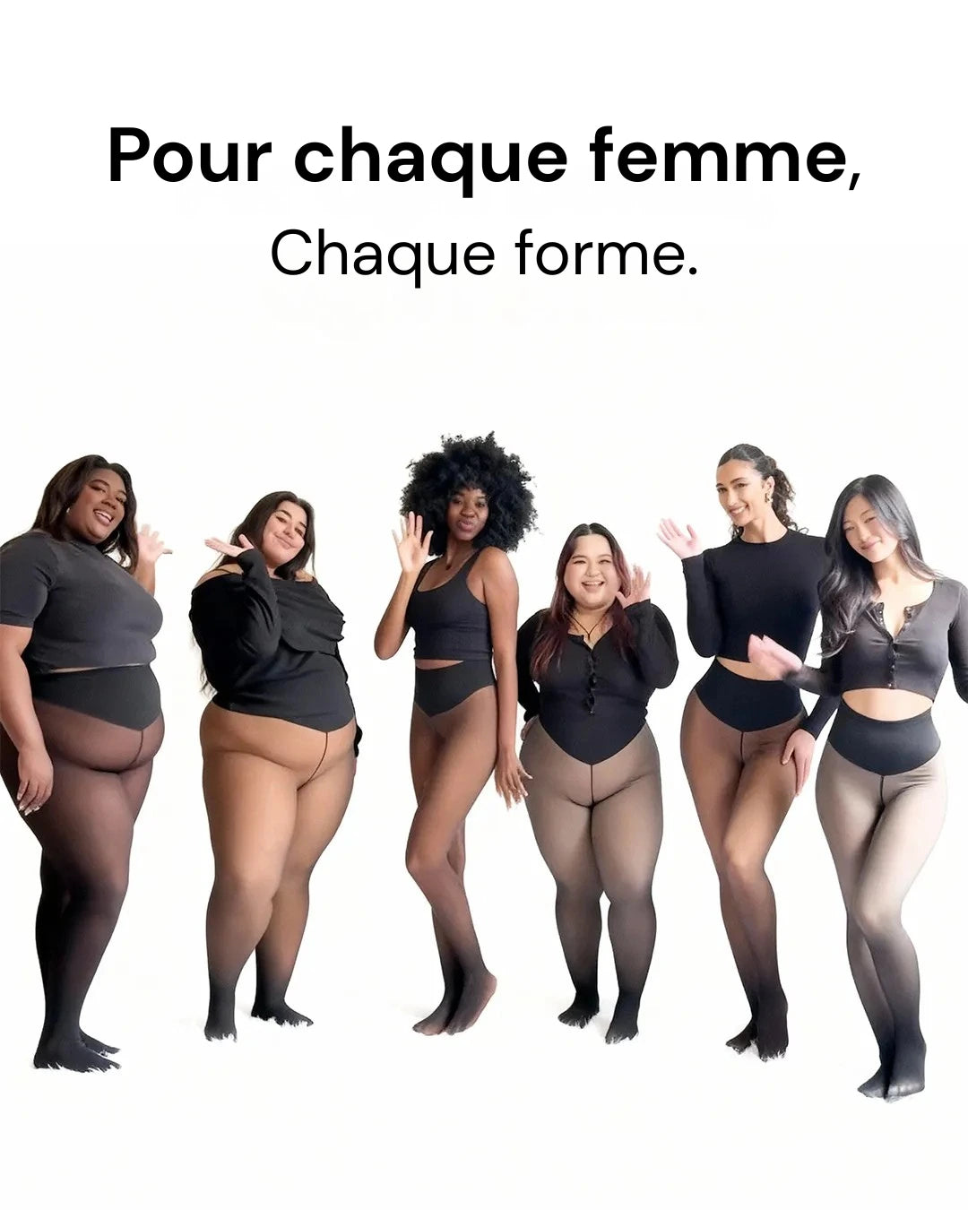 Leggings thermiques sculptants et lissants