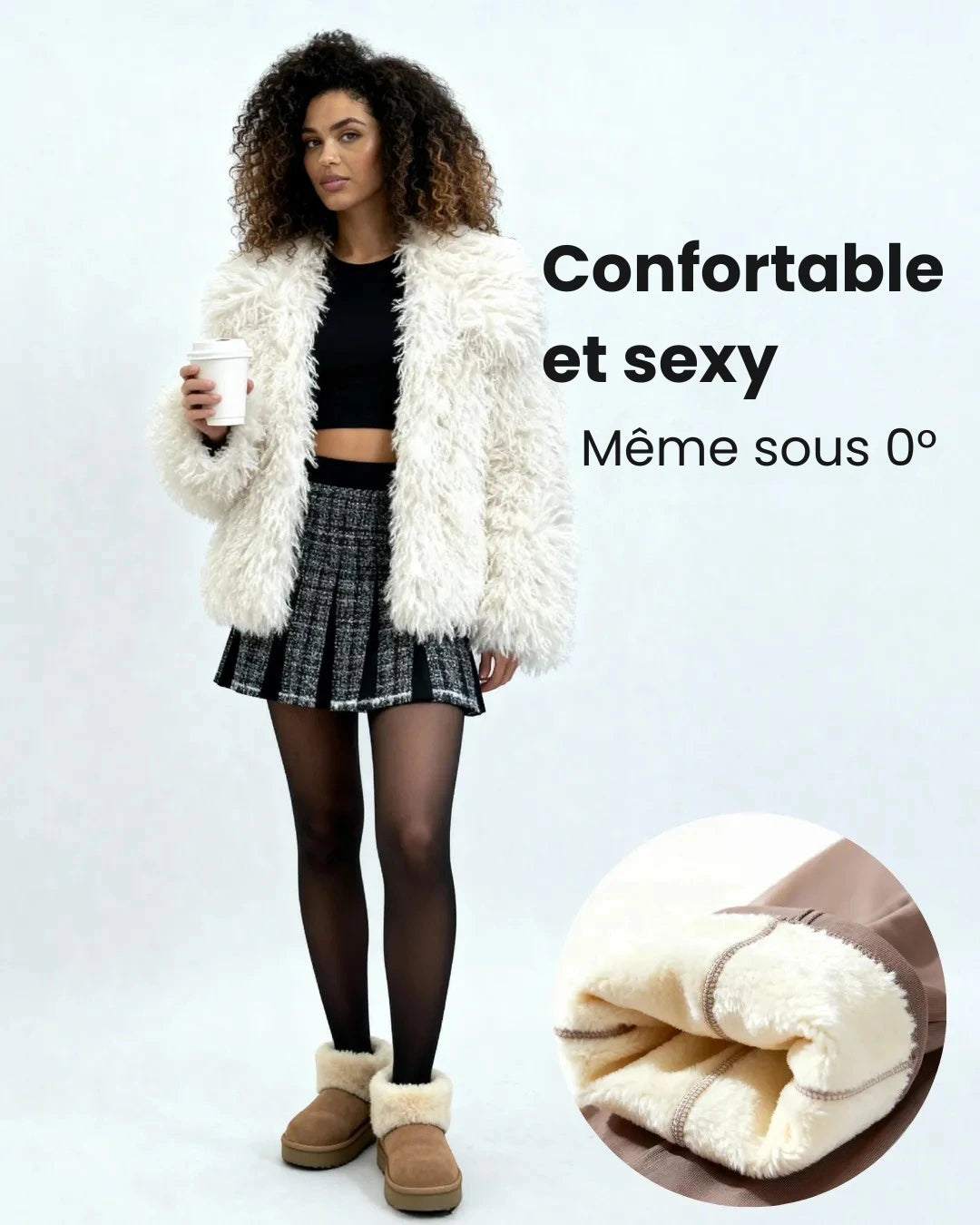 Leggings thermiques sculptants et lissants