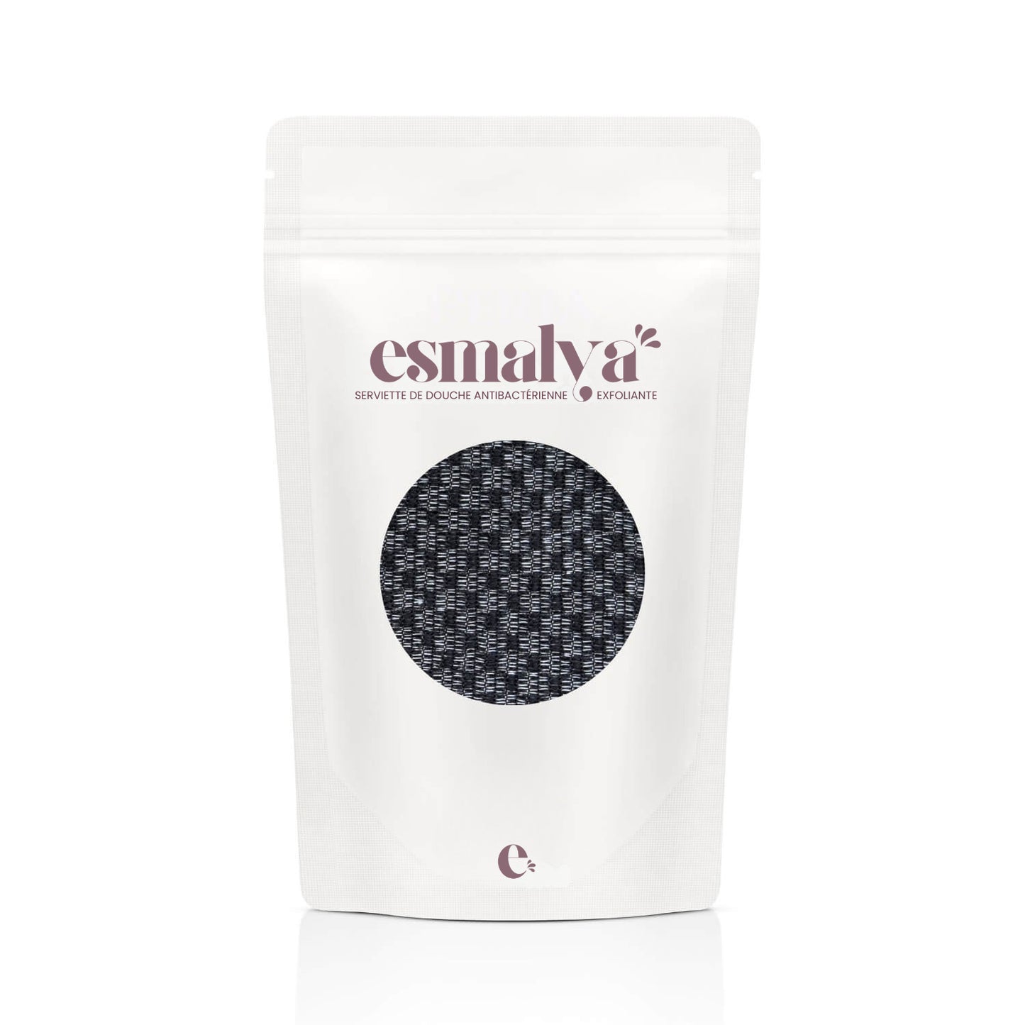 Serviette de douche exfoliante antibactérienne