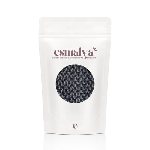 Serviette de douche exfoliante antibactérienne