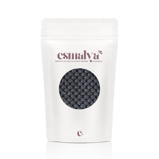 Serviette de douche exfoliante antibactérienne
