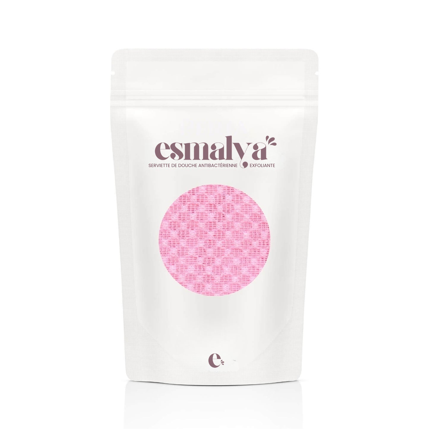 Serviette de douche exfoliante antibactérienne