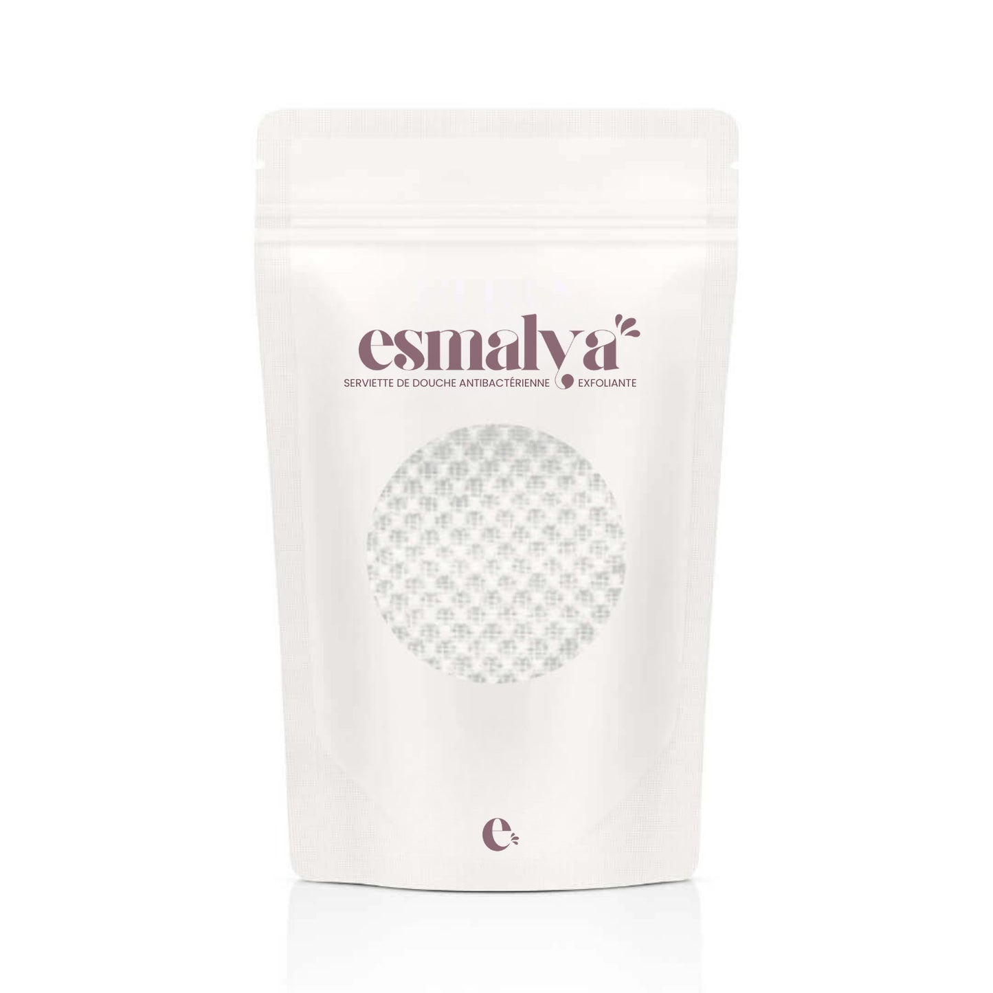 Serviette de douche exfoliante antibactérienne