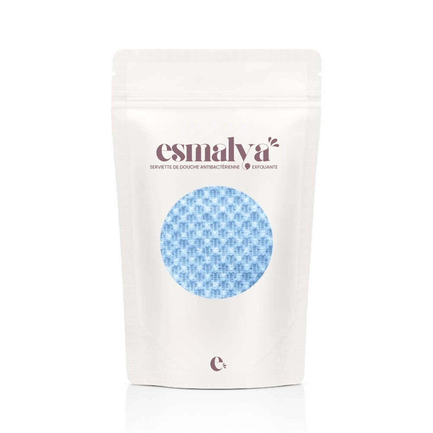 Serviette de douche exfoliante antibactérienne