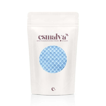 Serviette de douche exfoliante antibactérienne