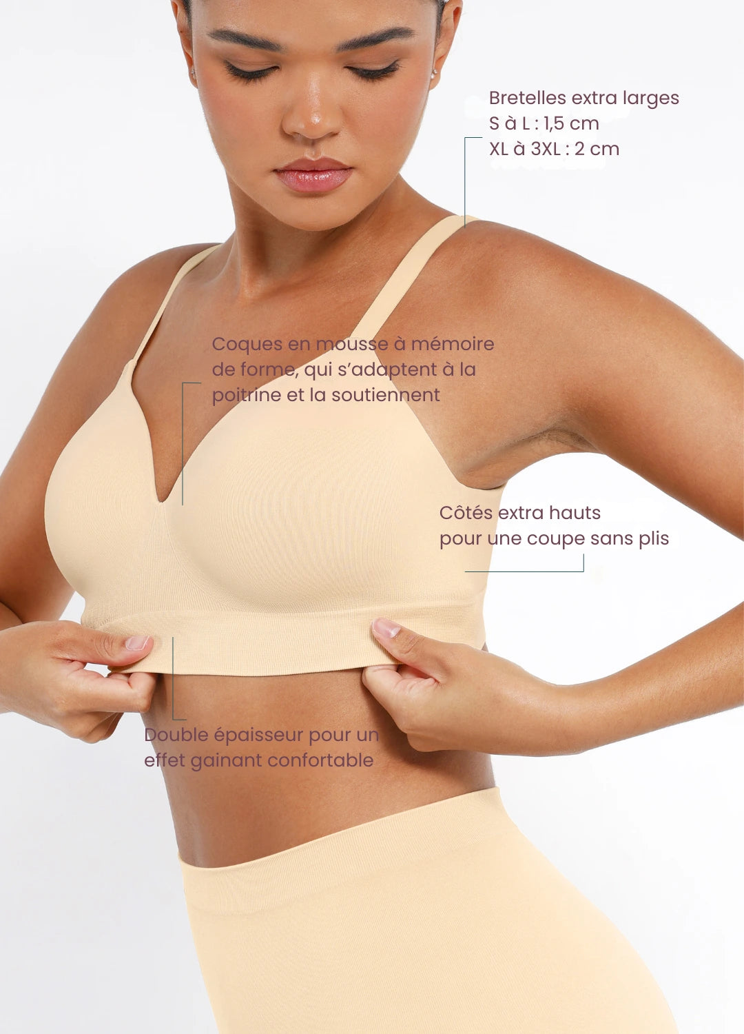 Soutien-gorge essentiel du quotidien