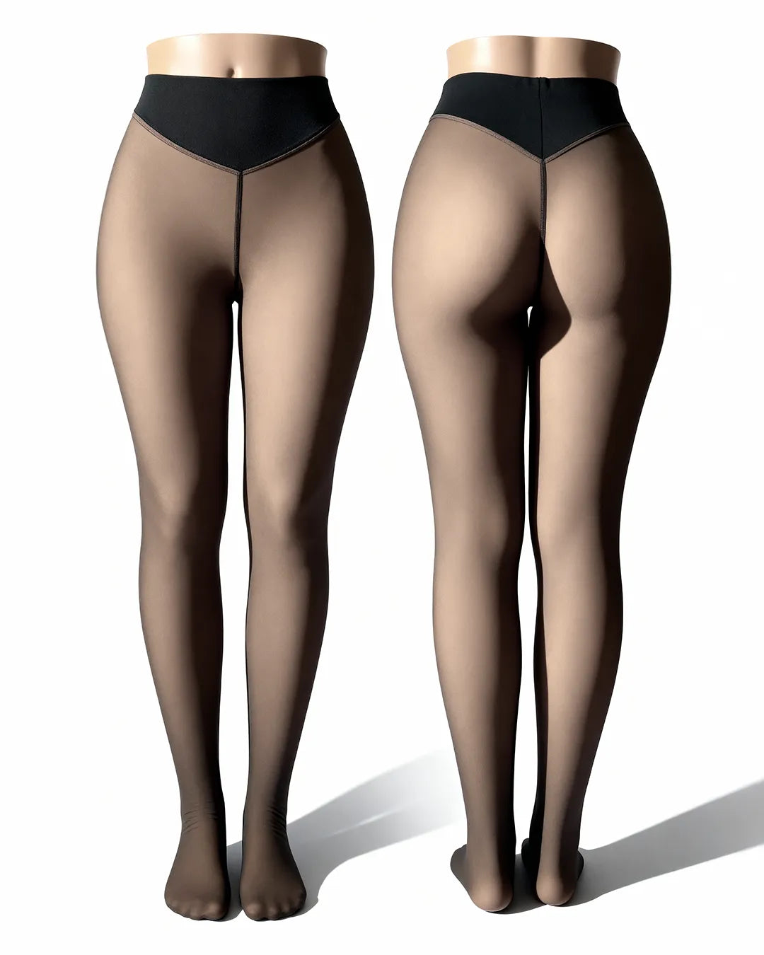 Leggings thermiques sculptants et lissants
