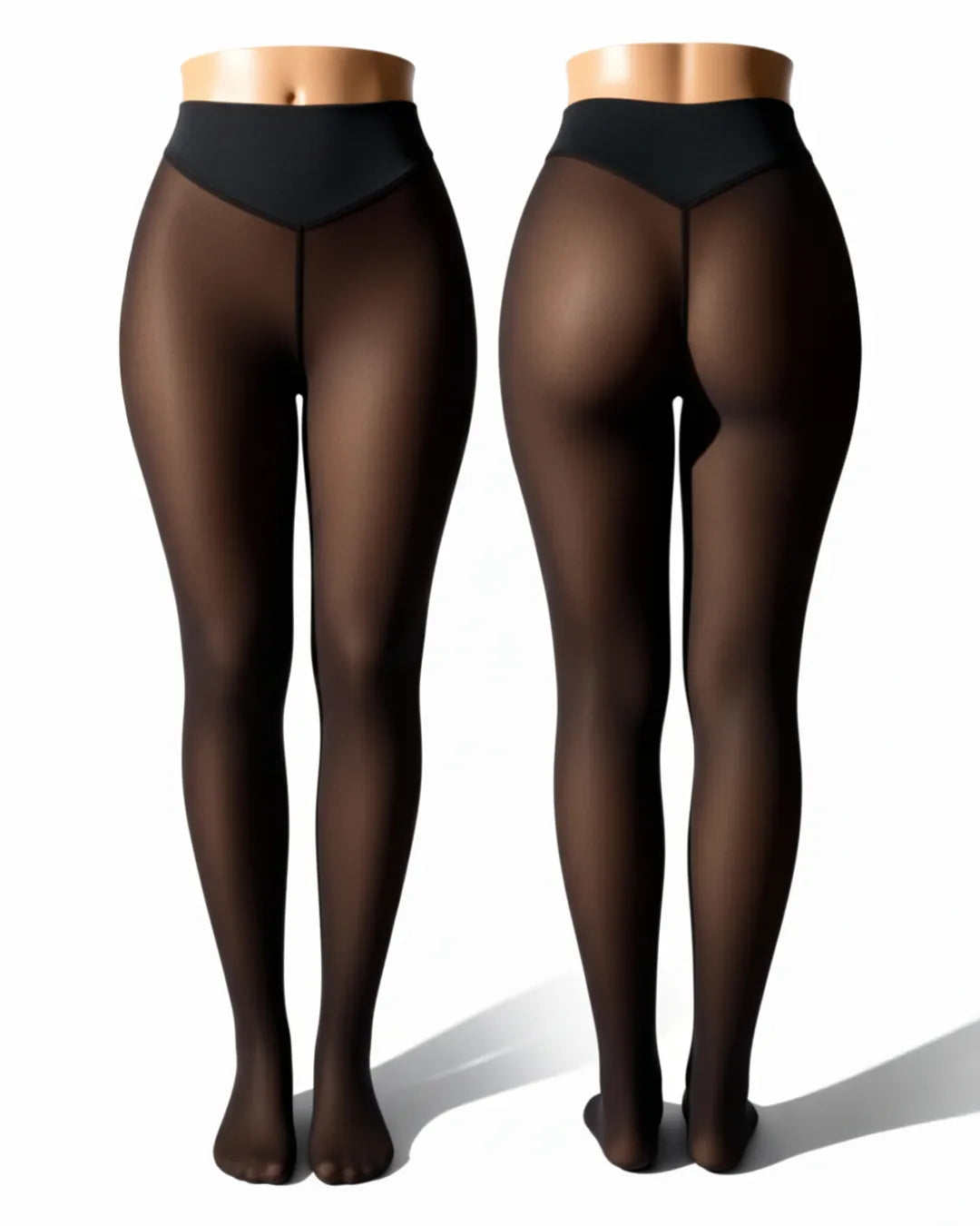 Leggings thermiques sculptants et lissants