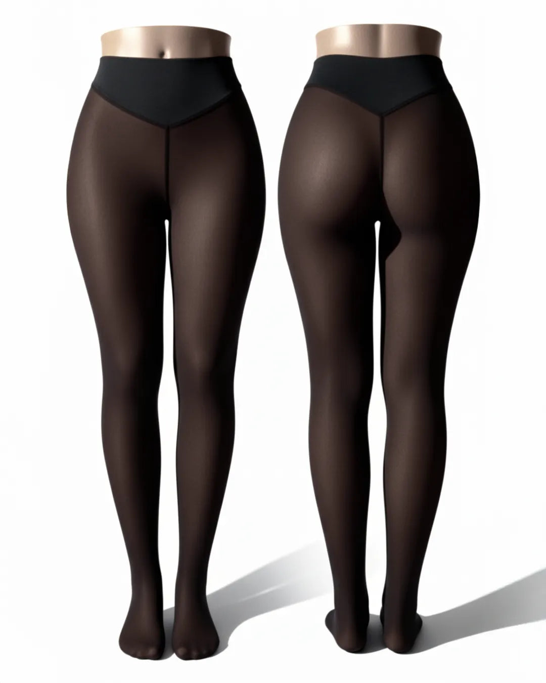 Leggings thermiques sculptants et lissants